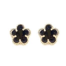 BRASS FLOWER EARRING / EA 103