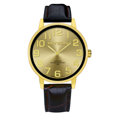 CLASSIC WATERPROOF LEATHER BAND WATCH / WL F2E70 2111