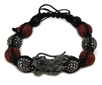 DRAGON DISCO BALL BRACELET 07 RD