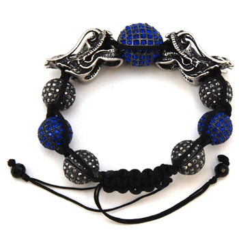 DRAGON DISCO BALL BRACELET 09 BL