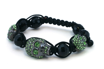 SKULL DISCO BALL BRACELET 12 GR