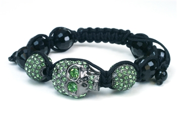 SKULL DISCO BALL BRACELET 13 GR