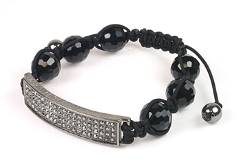 STONE BAR DISCO BALL BRACELET 21 HE