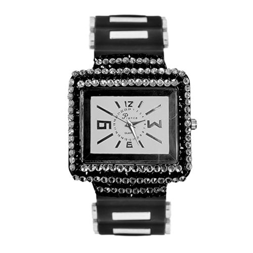 WOMEN'S RUBBER BAND WATCH / WR 1012